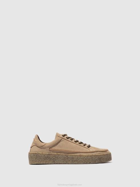 bege L02L829 sapato com cadarço ronn519 Fly London homens