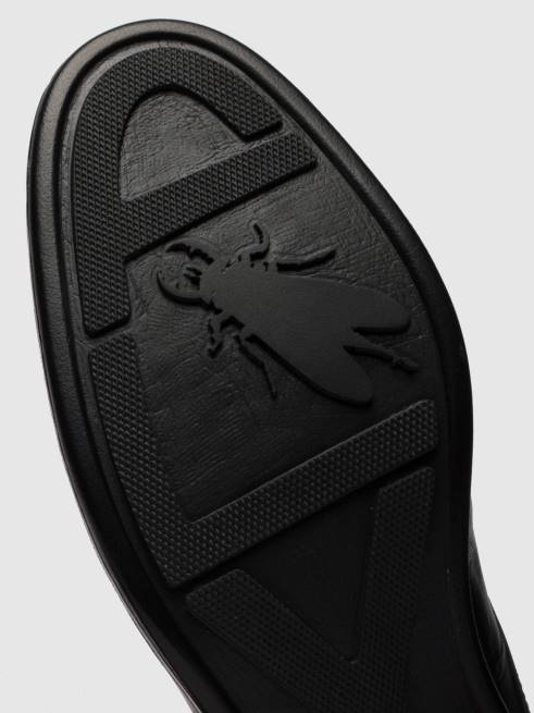 estigma negro L02L833 máscara de sapato com cadarço576 Fly London homens