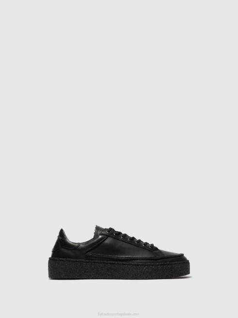 preto L02L825 sapato com cadarço ronn519 Fly London homens
