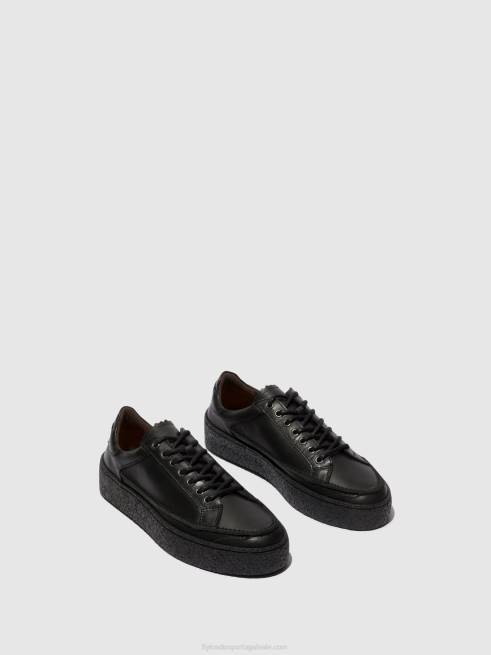 preto L02L825 sapato com cadarço ronn519 Fly London homens