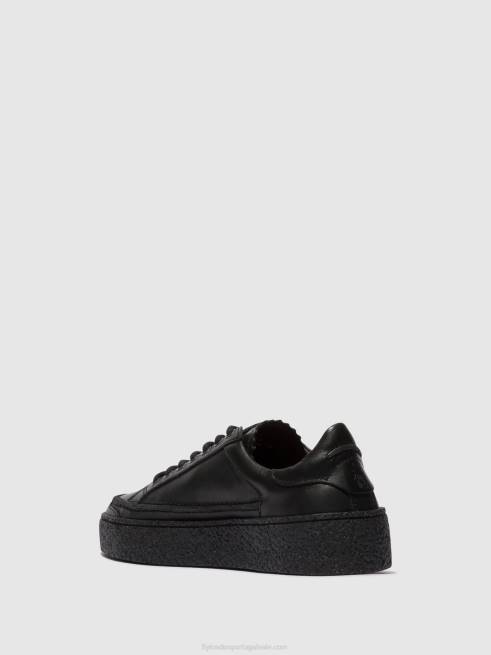 preto L02L825 sapato com cadarço ronn519 Fly London homens