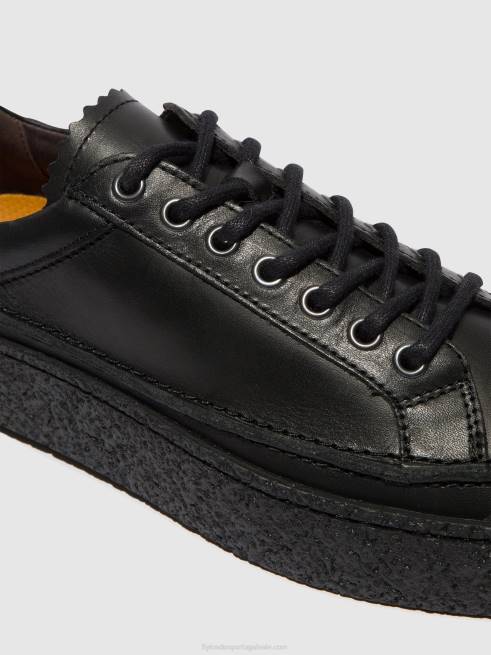 preto L02L825 sapato com cadarço ronn519 Fly London homens