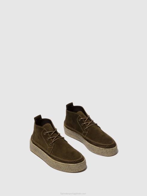 lodo L02L803 botins com cadarço roly518 Fly London homens
