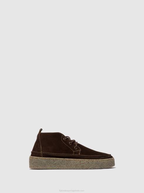moca L02L798 botins com cadarço roly518 Fly London homens