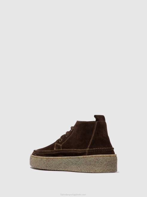 moca L02L798 botins com cadarço roly518 Fly London homens