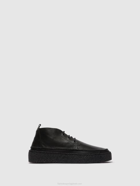 preto L02L799 botins com cadarço roly518 Fly London homens