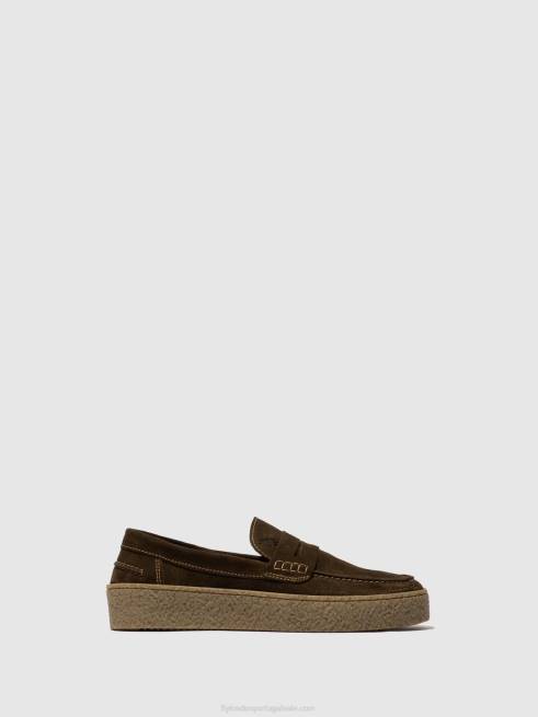 lodo L02L827 sapato sem cadarço roel517 Fly London homens
