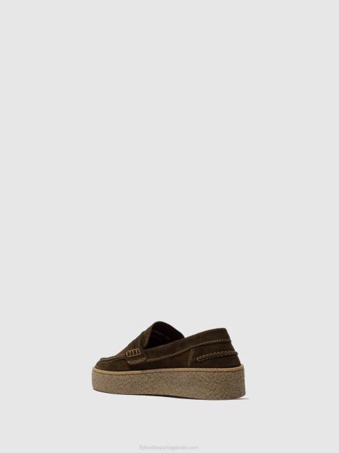 lodo L02L827 sapato sem cadarço roel517 Fly London homens
