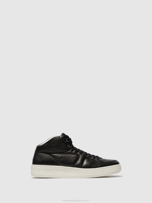 preto L02L835 tênis com cadarço beap543 Fly London homens