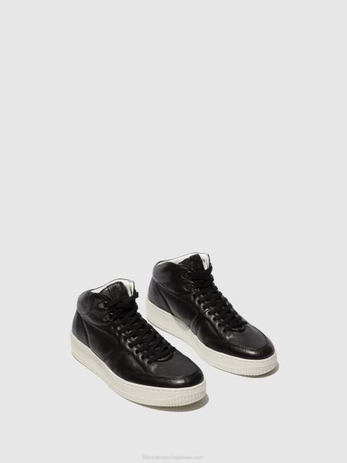 preto L02L835 tênis com cadarço beap543 Fly London homens