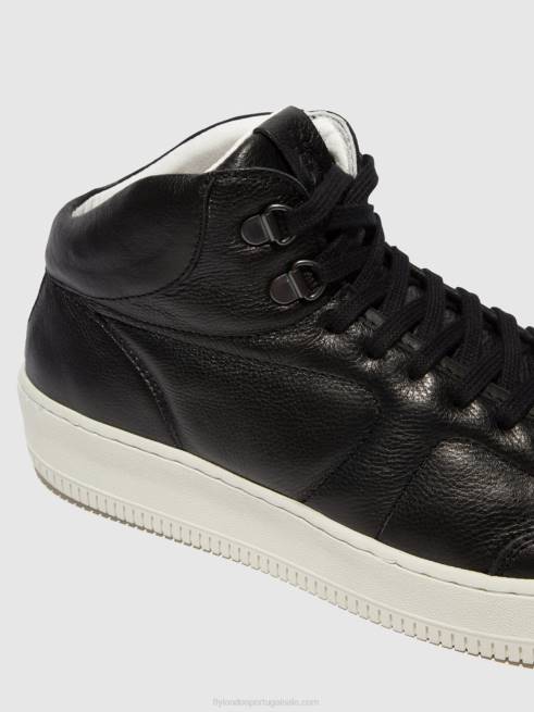 preto L02L835 tênis com cadarço beap543 Fly London homens