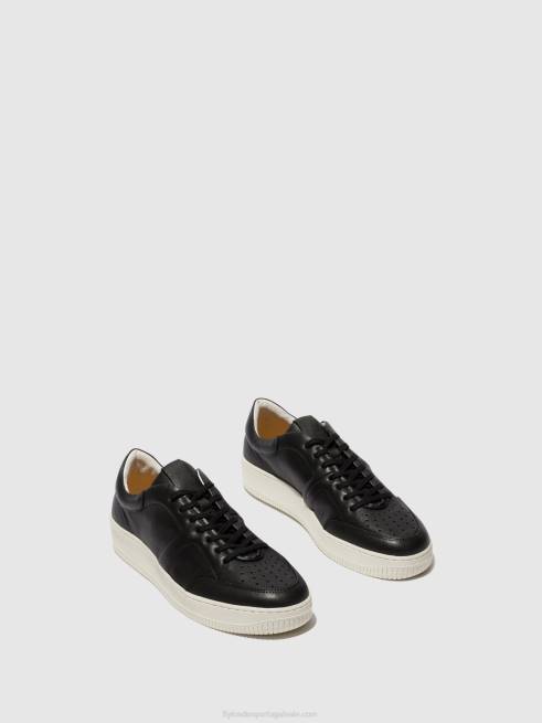 preto L02L840 tênis com cadarço bude516 Fly London homens