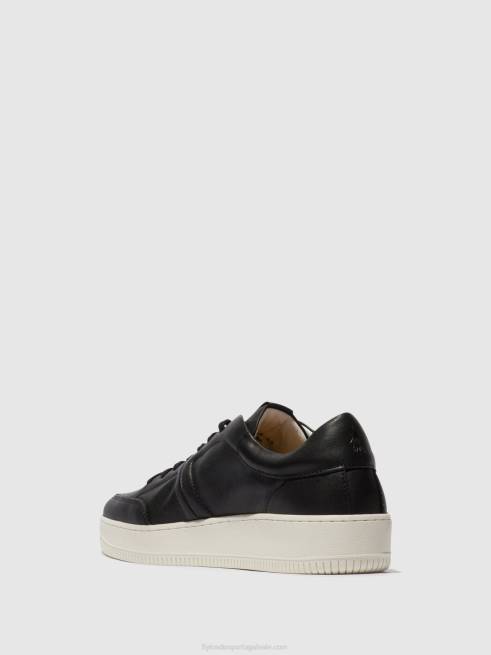 preto L02L840 tênis com cadarço bude516 Fly London homens