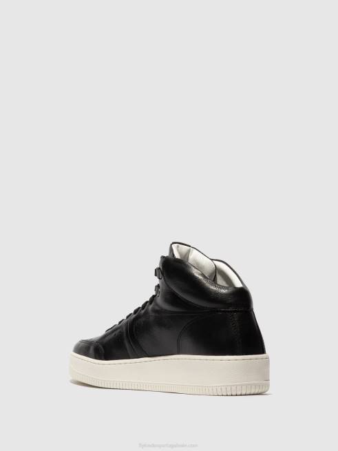 preto L02L841 tênis hi-top beat514 Fly London homens