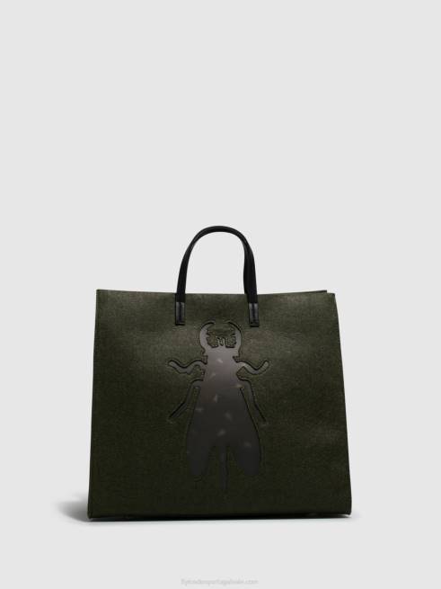 dk verde L02L794 bolsas bolsas amur702 Fly London mulheres