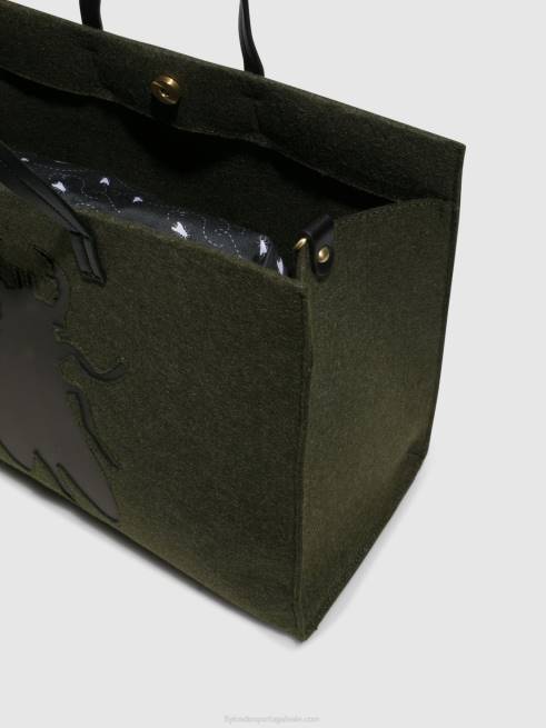dk verde L02L794 bolsas bolsas amur702 Fly London mulheres