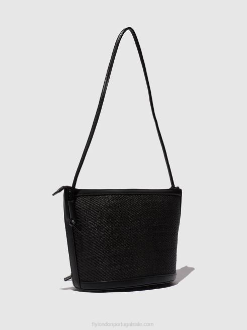 preto L02L788 bolsas de ombro doni732 Fly London mulheres