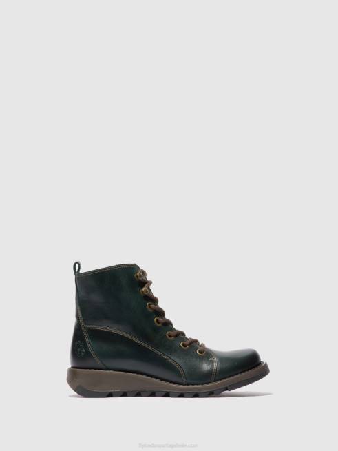 gasolina de tapete L02L327 botas com cadarço sore813 Fly London mulheres
