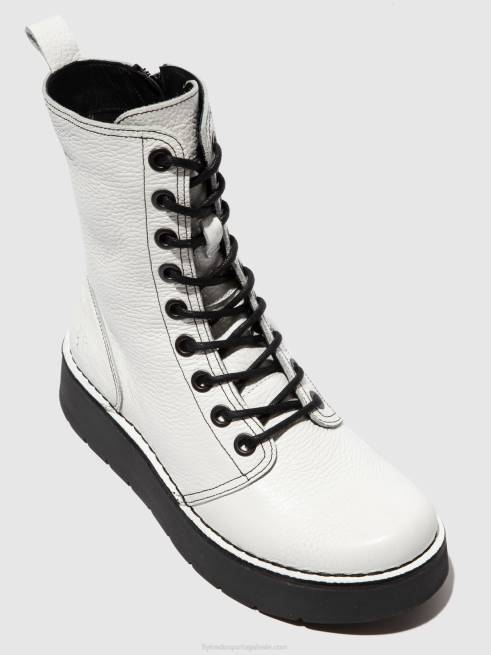rio branco (preto st) L02L321 botas com cadarço rami043 Fly London mulheres