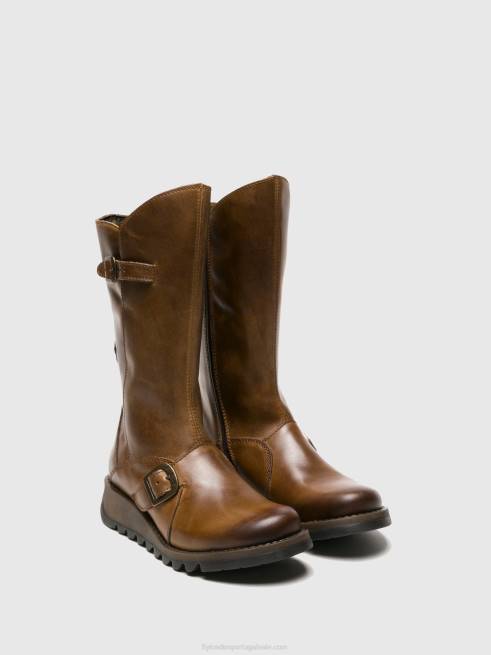 camelo L02L346 botas de fivela mes 2 Fly London mulheres