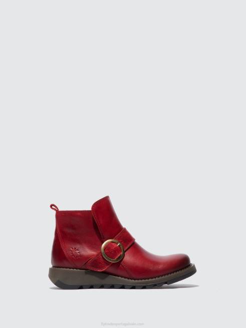 tapete vermelho L02L336 bota fivela sias812 Fly London mulheres