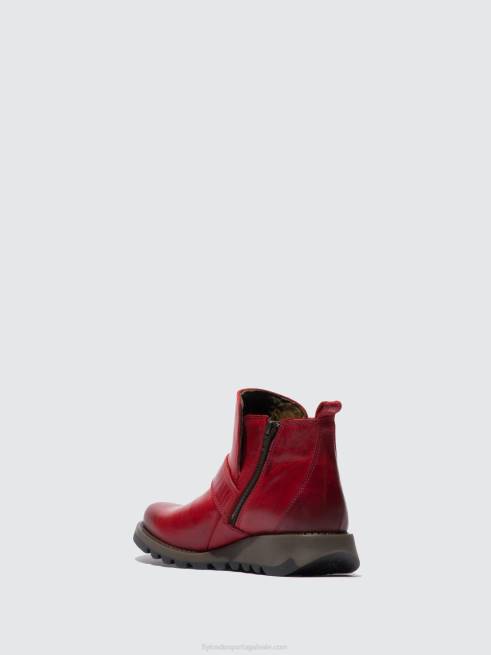 tapete vermelho L02L336 bota fivela sias812 Fly London mulheres