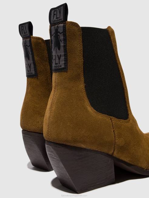 camelo L02L113 bota chelsea torm911 Fly London mulheres