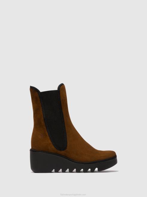 camelo L02L146 bota chelsea byro395 Fly London mulheres