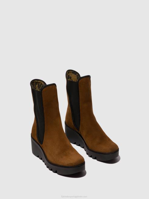 camelo L02L146 bota chelsea byro395 Fly London mulheres
