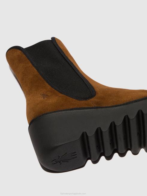 camelo L02L146 bota chelsea byro395 Fly London mulheres