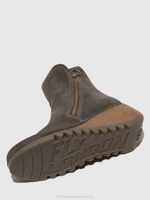 diesel L02L50 botins com fecho de correr nela407 Fly London mulheres
