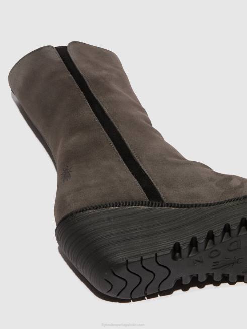 diesel/preto L02L29 botins com fecho de correr yemy408 Fly London mulheres