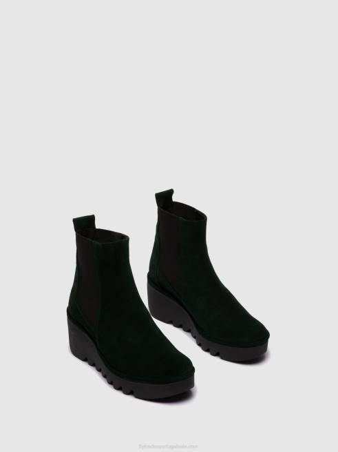 floresta verde oleada L02L257 bota chelsea bagu233 Fly London mulheres