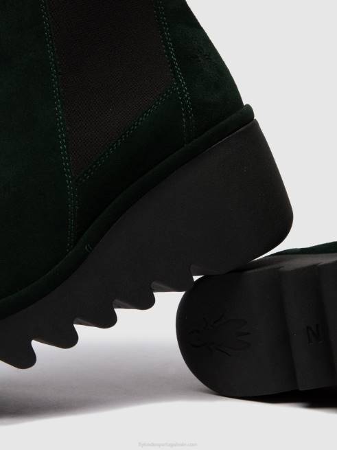 floresta verde oleada L02L257 bota chelsea bagu233 Fly London mulheres