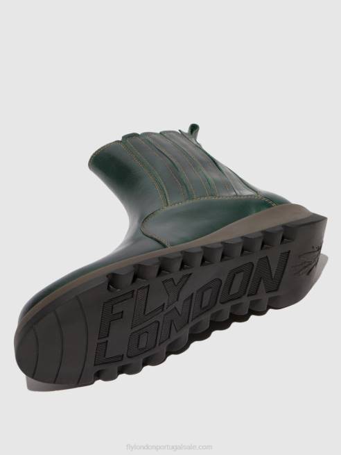 gasolina L02L42 botins com fecho de correr suzy899 Fly London mulheres