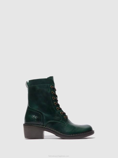 gasolina de tapete L02L195 botins com cadarço milu044 Fly London mulheres