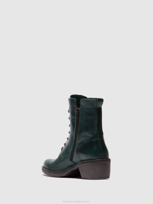 gasolina de tapete L02L195 botins com cadarço milu044 Fly London mulheres