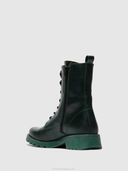 gasolina (sola a gasolina) L02L92 botins com cadarço reid893 Fly London mulheres