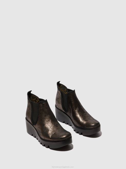 grafite L02L154 bota chelsea byne349 Fly London mulheres