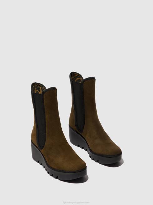 lodo L02L148 bota chelsea byro395 Fly London mulheres
