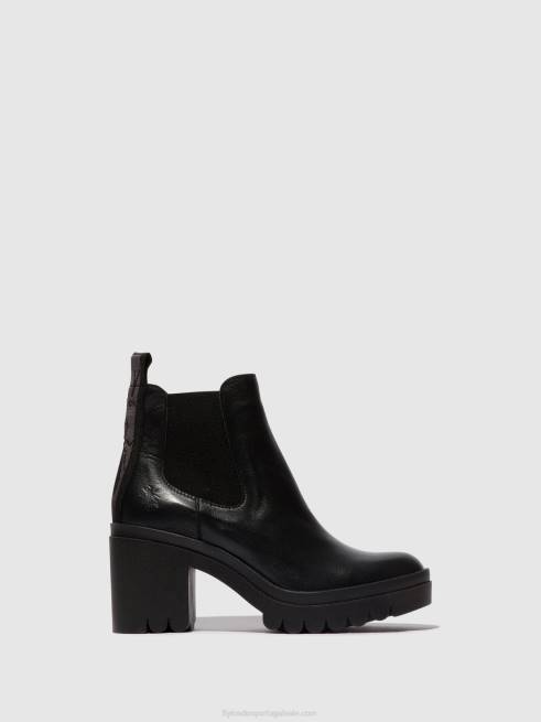 preto L02L120 chelsea botins top520 Fly London mulheres