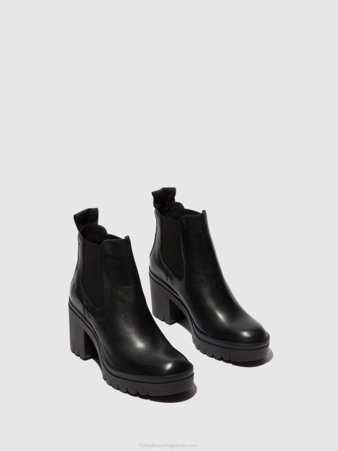preto L02L120 chelsea botins top520 Fly London mulheres