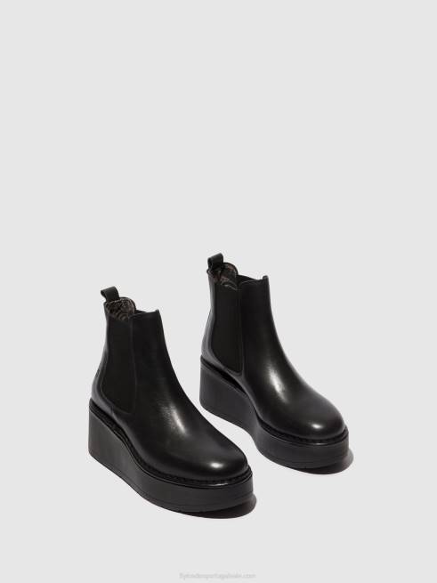 preto L02L138 bota chelsea hama238 Fly London mulheres