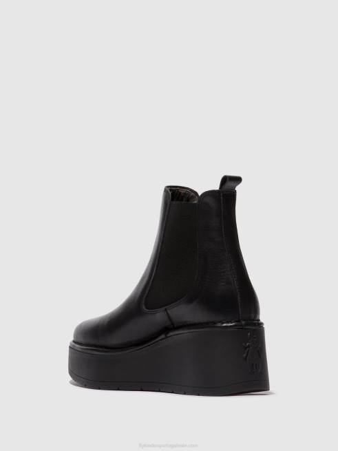 preto L02L138 bota chelsea hama238 Fly London mulheres