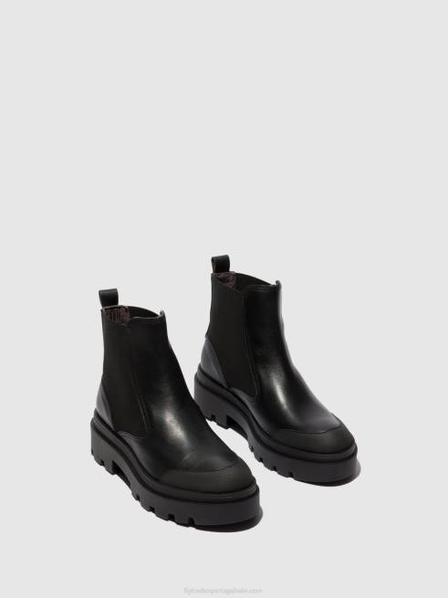preto L02L141 bota chelsea jeba879 Fly London mulheres