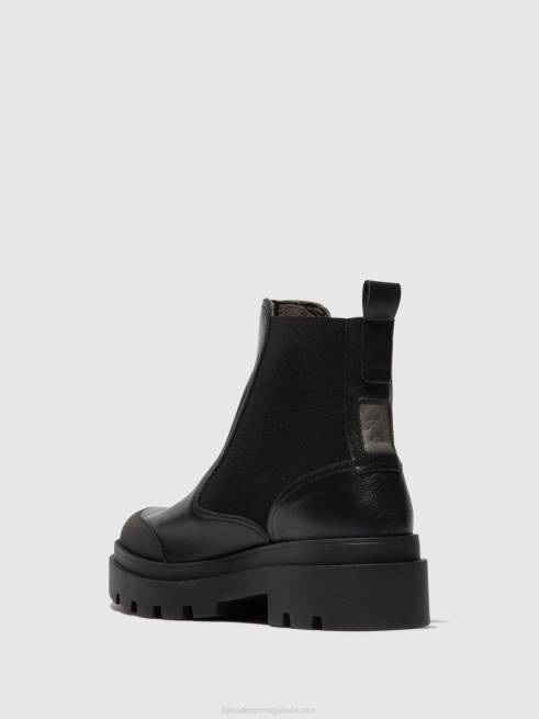 preto L02L141 bota chelsea jeba879 Fly London mulheres