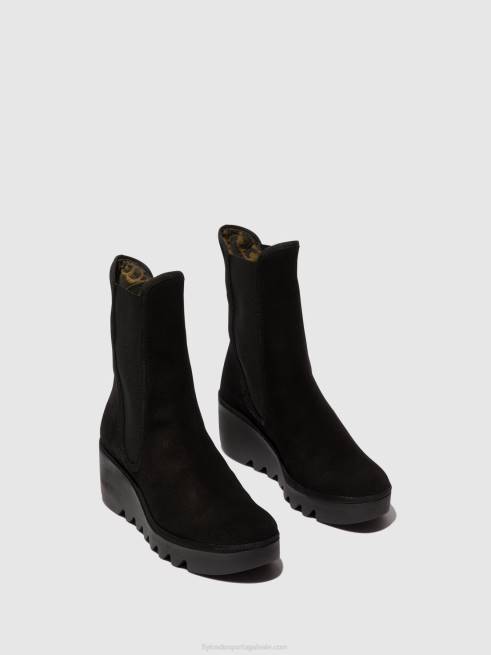 preto L02L145 bota chelsea byro395 Fly London mulheres