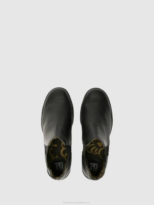 preto L02L281 bota chelsea yoss Fly London mulheres