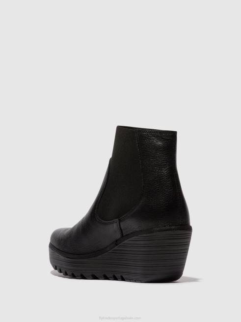 preto L02L7 bota chelsea yade398 Fly London mulheres