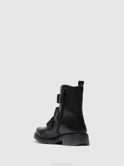 rio preto L02L189 botins de velcro rach790 Fly London mulheres